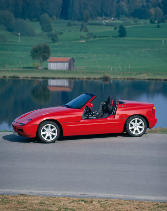BMW Z1 with door open