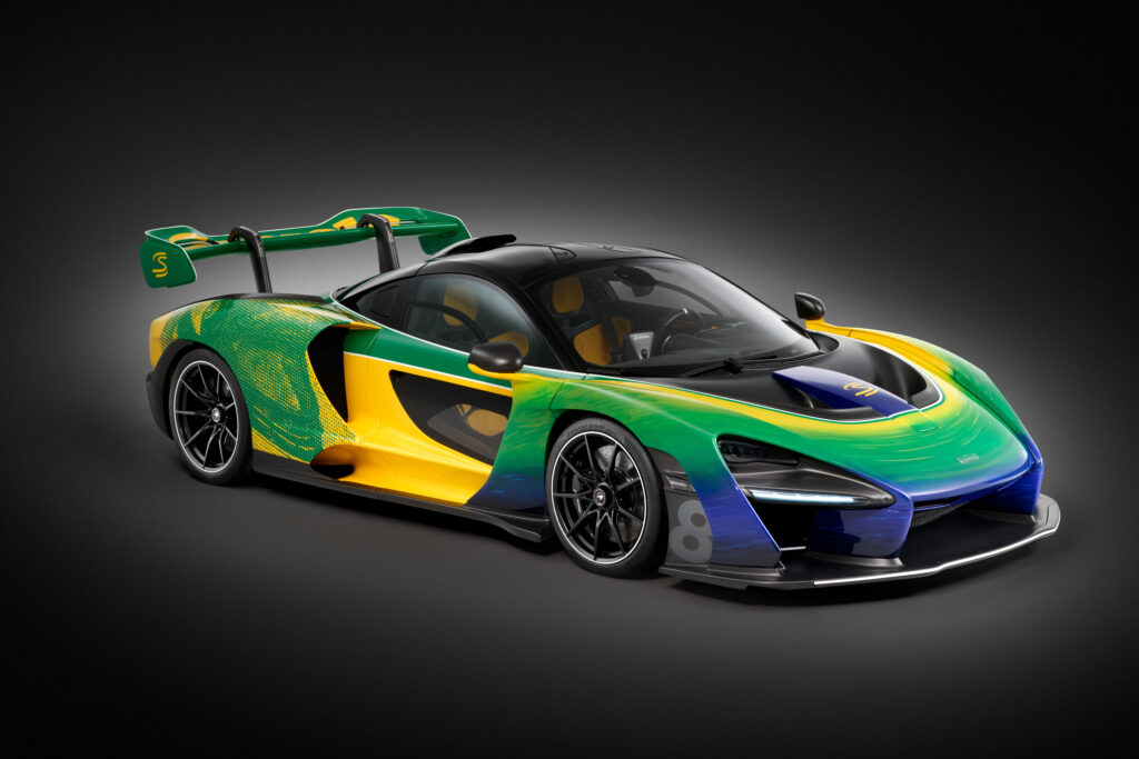  McLaren Senna with Senna Sempre Livery