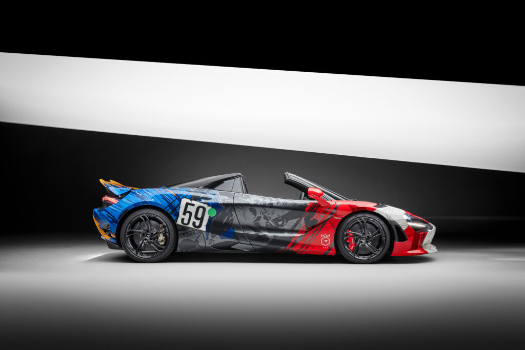 McLaren 750S with 3-7-59 Theme