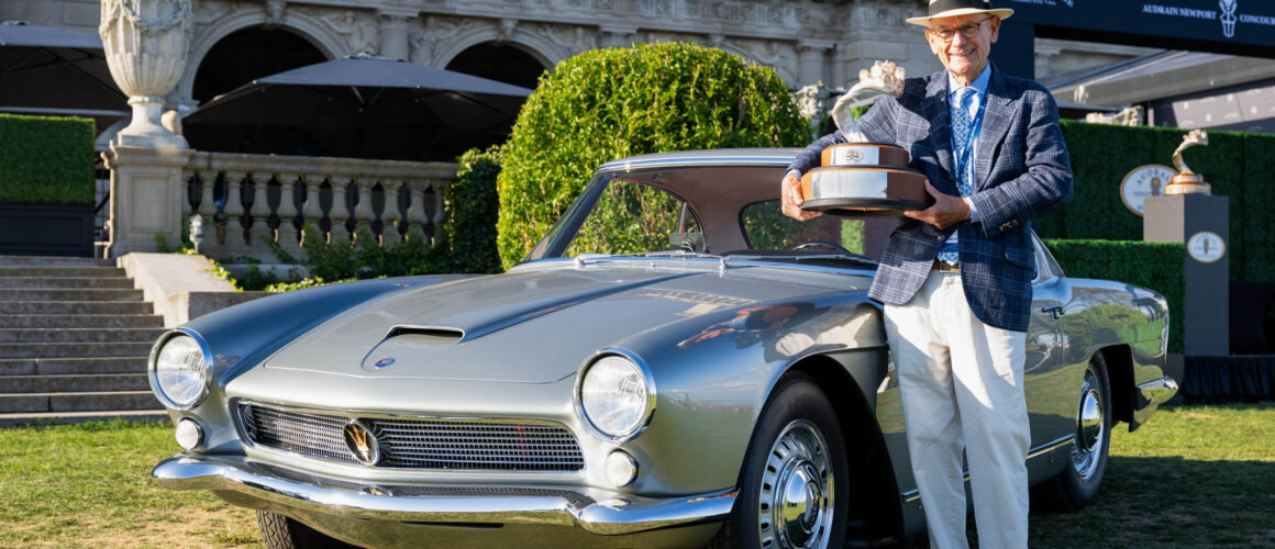 2024 Audrain Newport Concours d’Elegance “Best of Show” – 1959 Maserati 3500 GT Bertone Coupe owned by Jim Utaski