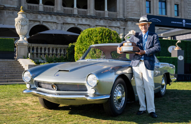 2024 Audrain Newport Concours d’Elegance “Best of Show” – 1959 Maserati 3500 GT Bertone Coupe owned by Jim Utaski