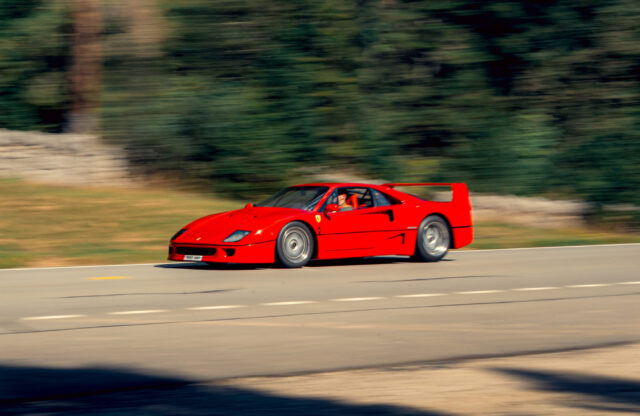 Ferrari F40, sold at RM Sotheby's London auction 2024